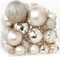 Christmas Tree Ornaments - 36 PCS Shatterproof Christmas Ball Ornaments Set for Christmas, Holiday, Wreath & Party Decorations (Multi-Size, Champagne)